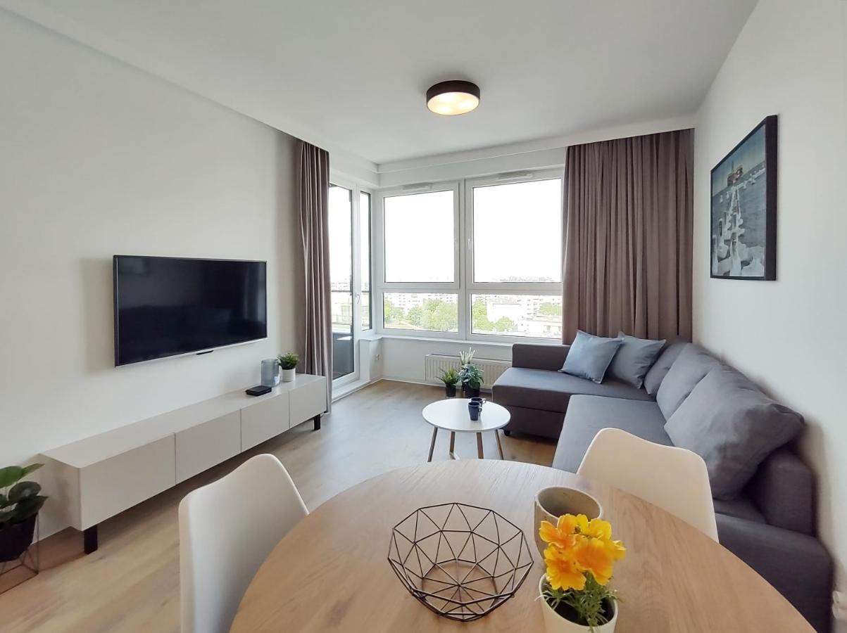 Elegant 3City Apartment With Parking In Gdansk By Noclegi Renters Екстер'єр фото
