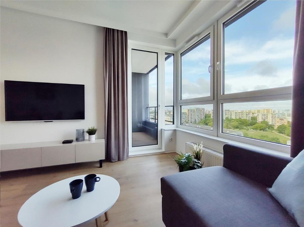 Elegant 3City Apartment With Parking In Gdansk By Noclegi Renters Екстер'єр фото