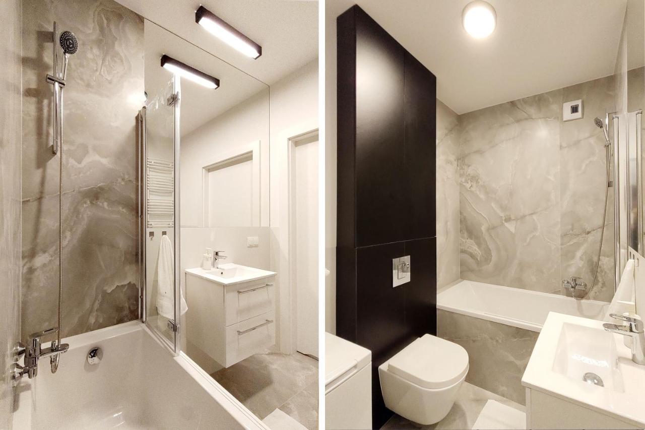Elegant 3City Apartment With Parking In Gdansk By Noclegi Renters Екстер'єр фото